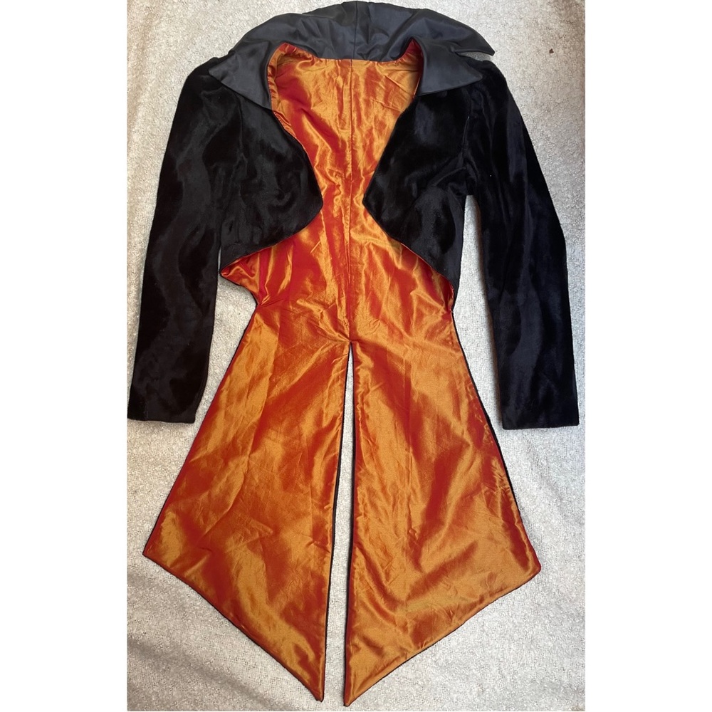 Ringmaster-Circus, Steampunk. One of a kind! Handmade faux fur lined jacket.